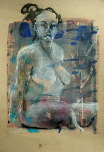 Sitzende-nach-rechts-gedreht-im-Schneidersitz-205x300 in alte arbeiten (2010)