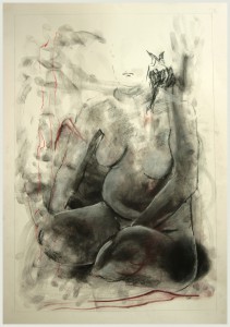 Sitzende-wei -auf-schwarz-211x300 in weibliche Figur